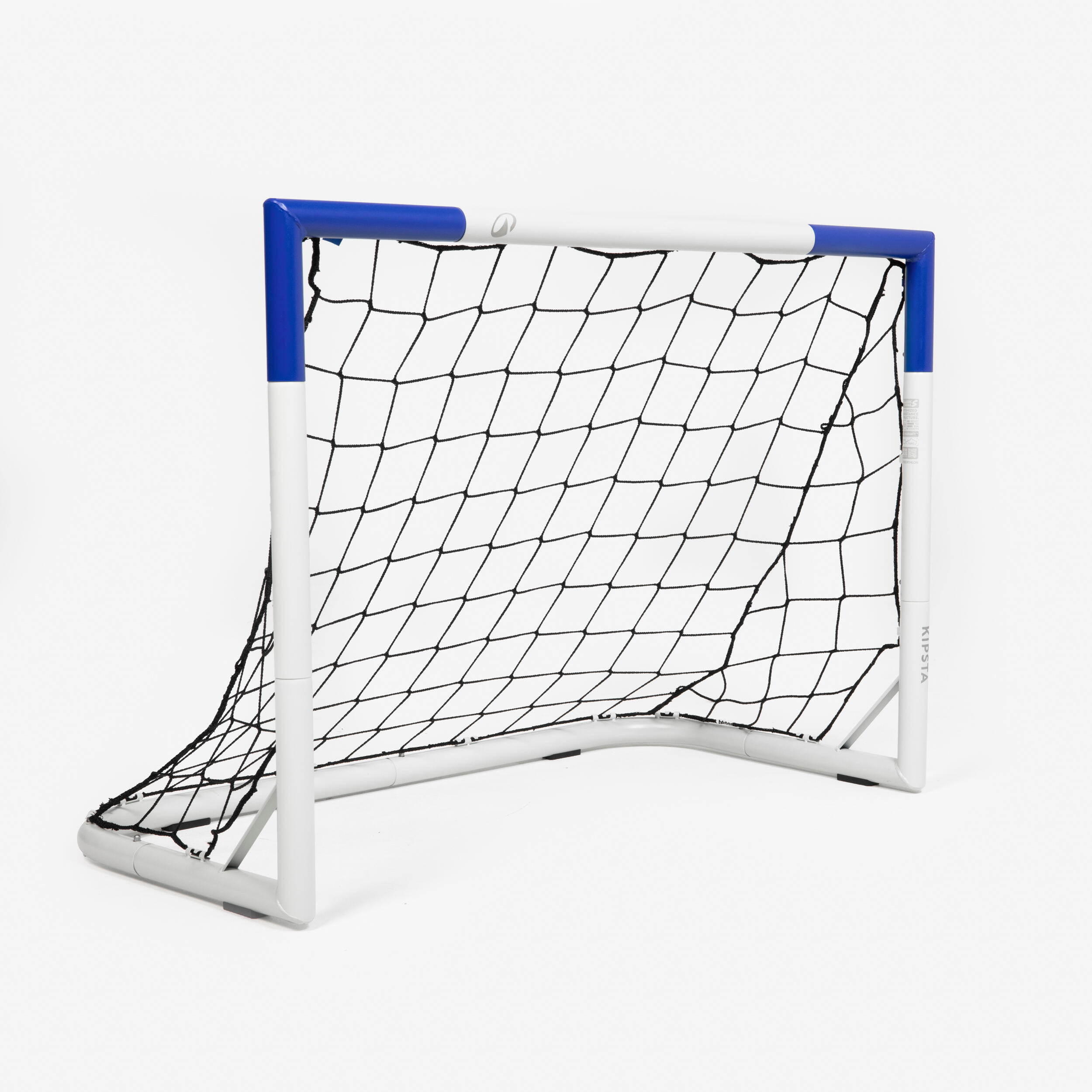 KIPSTA Portería de fútbol Classique 500 talla S gris/azul
