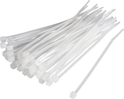 TRU COMPONENTS 1593694 TC-CV200M203 Kabelbinder 200 mm 2.50 mm Natur 100 St.