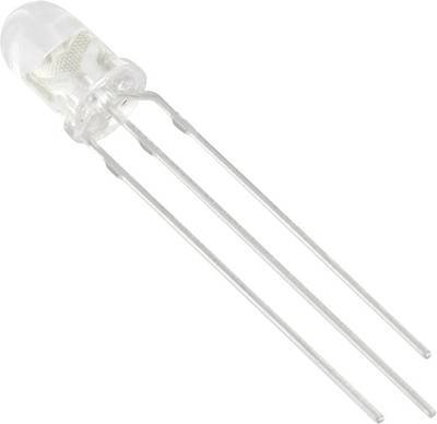 TRU COMPONENTS 1577516 LED bedrahtet Rot, Grün Rund 5 mm 175 mcd, 75 mcd 35 ° 20 mA
