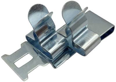 TRU COMPONENTS Schirmklammer Klemm-Ø (max.) 8 mm Federstahl 1 St.