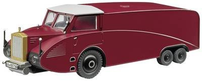 Liliput L937494 H0 LKW Modell Rumpler RuV 29, rot, ohne Anschriften