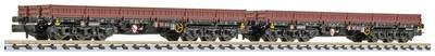 Liliput L260198 Liliput L260198 N 2er-Set, 6-achs. Schwerlastwagen Samms-u 454 der DB AG Samms-u 454 Samms-u 454