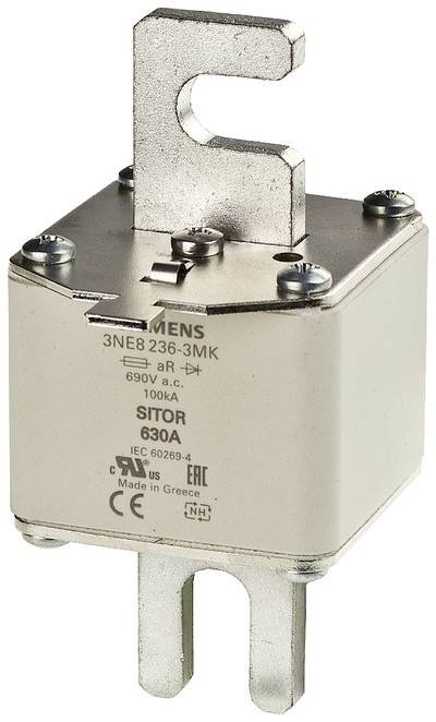 Siemens 3NE82343MK Sicherungseinsatz Sicherungsgröße = 1 500 A 690 V 3 St.
