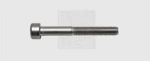 SWG 9462567 Innensechskantschrauben M6 25 mm Innensechskant DIN 912 Edelstahl A2 50 St.