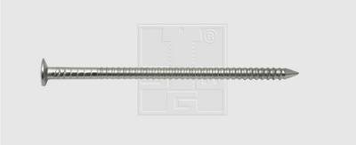 SWG 4009146442374 Linsenkopfnägel geriffelt (Ø x L) 2.3 mm x 50 mm Edelstahl A2 1000 St.