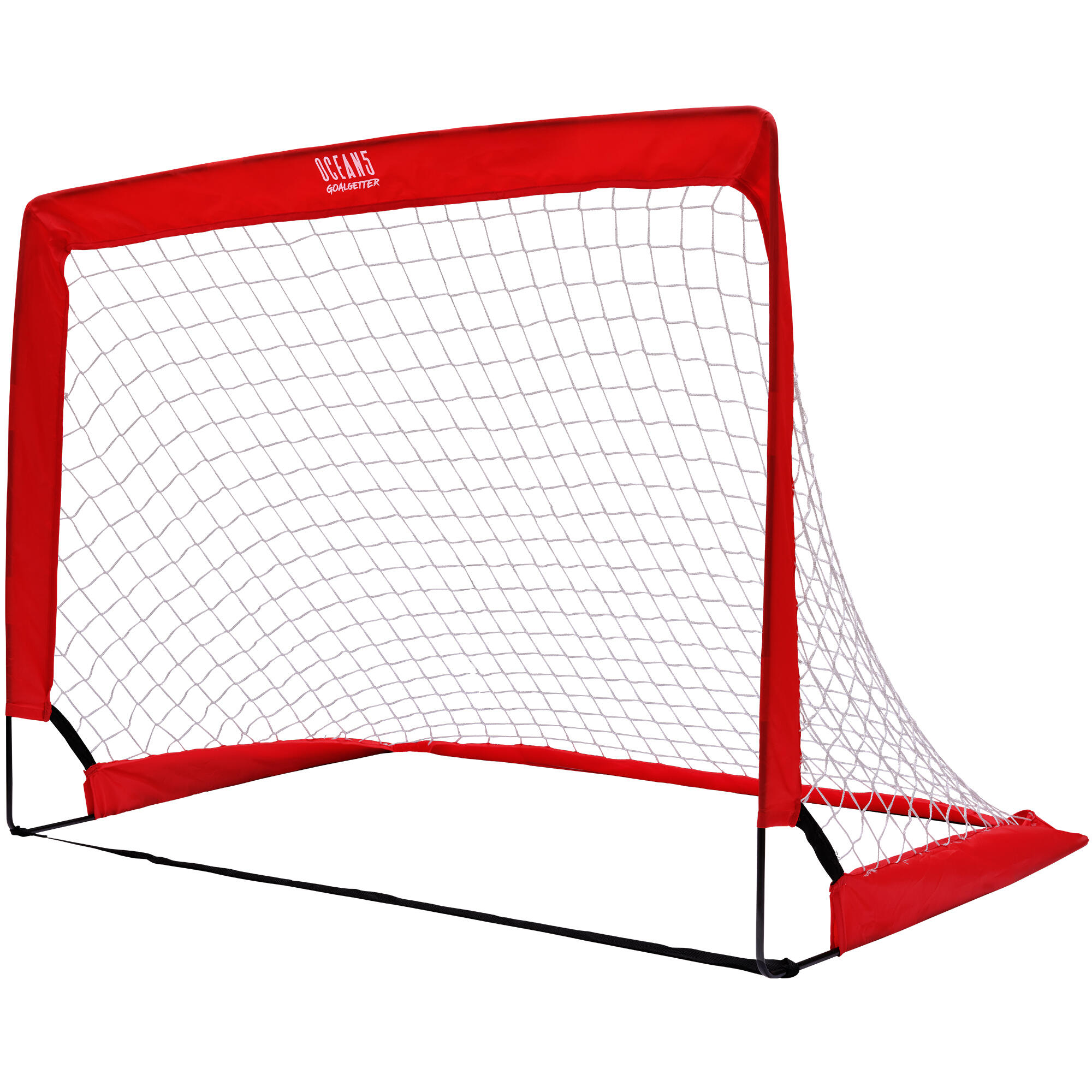 APOLLO Set de 2 porterías de fútbol plegables Goalgetter, pop-up para jardín