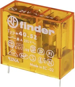 Finder 40.52.8.024.0001 Printrelais 24 V/AC 8 A 2 Wechsler 1 St.
