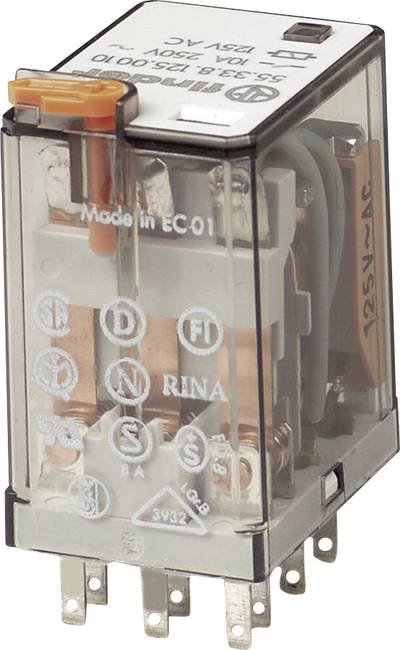 Finder 55.33.8.230.0050 Steckrelais 230 V/AC 10 A 3 Wechsler 1 St.