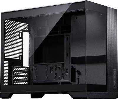 Phanteks Mini-Tower Gehäuse, PC-Gehäuse, Gaming-Gehäuse Schwarz