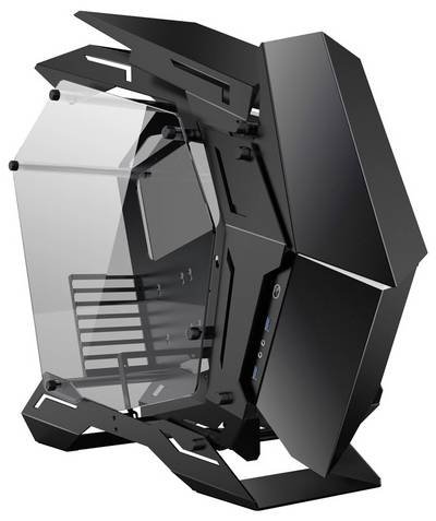 Jonsbo Full Tower Gehäuse, Gaming-Gehäuse, PC-Gehäuse Schwarz