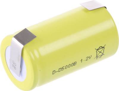 Mexcel D5000B Spezial-Akku Mono (D) U-Lötfahne, Flat-Top NiCd 1.2 V 5000 mAh 1 St.