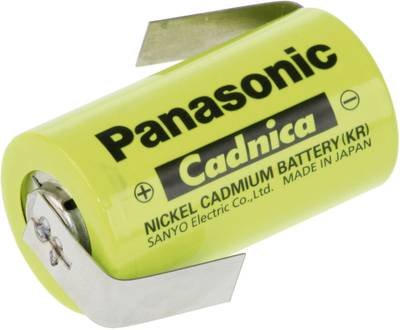 Panasonic Sub-C ZLF Spezial-Akku Sub-C Z-Lötfahne NiCd 1.2 V 1700 mAh 1 St.