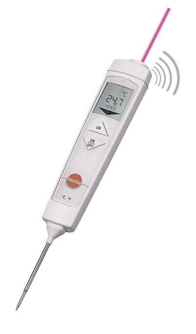 testo 826-T4 Infrarot-Thermometer Optik 6:1 -30 - +300 °C Kontaktmessung