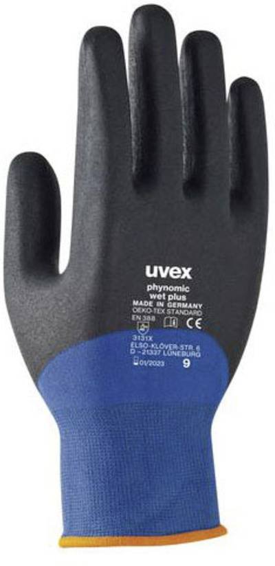 uvex 6006108 phynomic wet plus Arbeitshandschuh Größe (Handschuhe): 8 EN 388 1 Paar