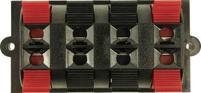 Cliff FE6930 Lautsprecher-Steckverbinder Buchse, Einbau vertikal Polzahl: 4 1 St.