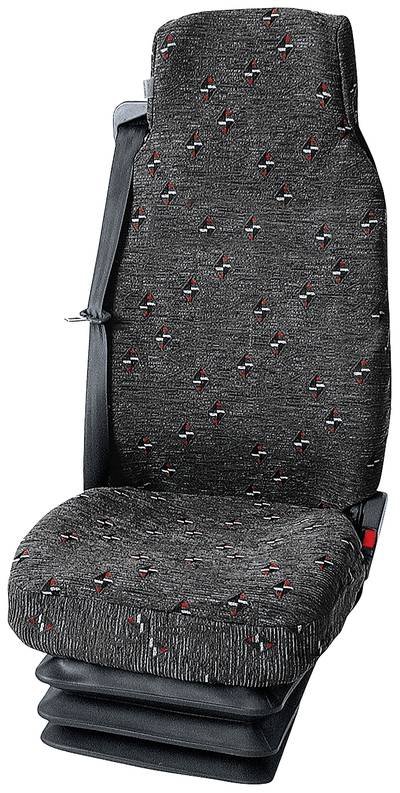 HP Autozubehör 22229 Star Sitzbezug Baumwolle, Polyester Anthrazit, Gemustert Beifahrersitz, Fahrersitz