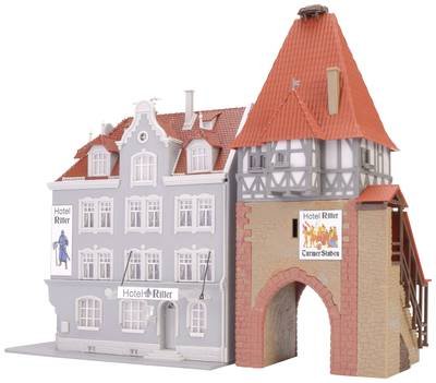 Kibri 12507 H0 Hotel Ritter mit Stadttor - Sonderserie