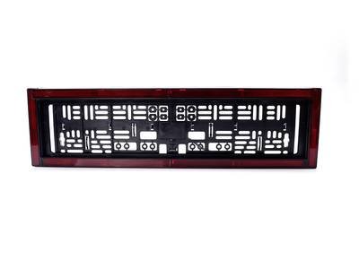 WAS W253 2118 Kennzeichenhalter, Reflektor, Kennzeichenleuchte (B x H x T) 584 x 163 x 32 mm