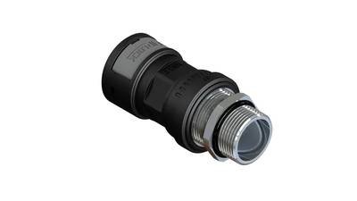 Fränkische Rohrwerke 4890697700 Verschraubung 77.3 mm Schwarz 6 St.