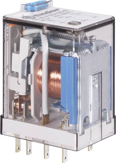 Finder 55.34.8.024.0040 Steckrelais 24 V/AC 7 A 4 Wechsler 1 St. Tray