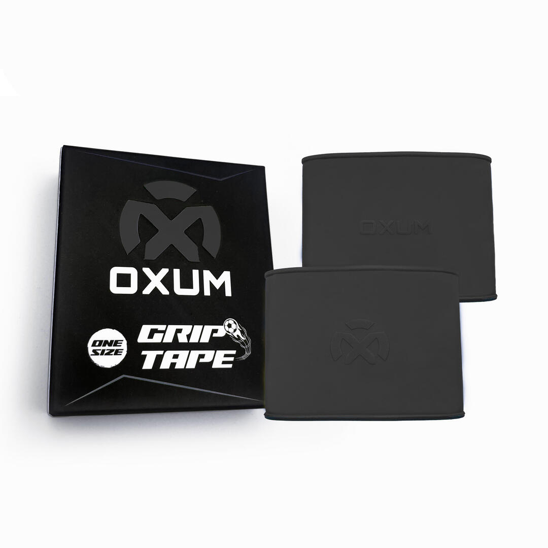 OXUM Sujeta espinilleras Oxum Grip Tape Silicona Negra