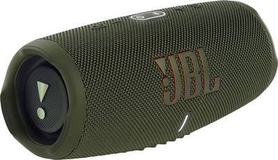 JBL Charge 5 Bluetooth® Lautsprecher tragbar, staubfest, Wasserfest, Powerbank-Funktion Grün