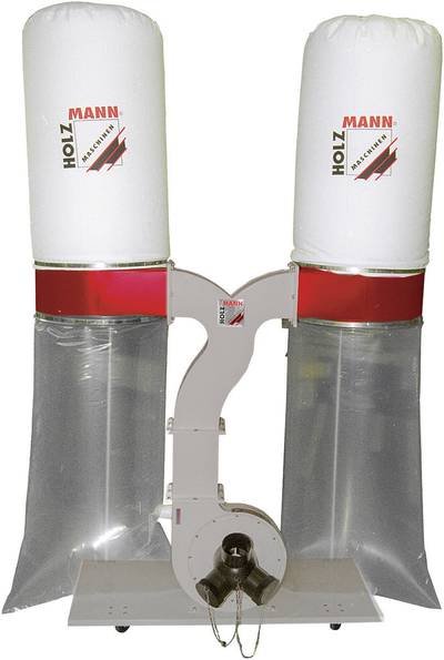 Holzmann Maschinen H011200005 ABS3880_400V Absauganlage 200 l 2400 W