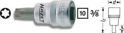 Hazet 8802 8802-T50 Innen-TORX Steckschlüssel-Bit-Einsatz T 50 3/8" (10 mm)