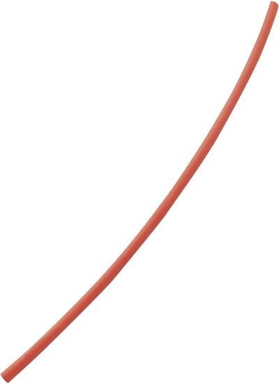 TRU COMPONENTS 1570953 Schrumpfschlauch ohne Kleber Rot 9 mm 3 mm Schrumpfrate:3:1 Meterware