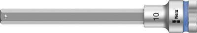 Wera 8740 C HF 05003845001 Innen-Sechskant Steckschlüssel-Bit-Einsatz 10 mm 1/2" (12.5 mm)