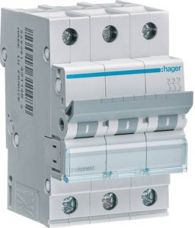 Hager MCN316 MCN316 Leitungsschutzschalter 3polig 16 A