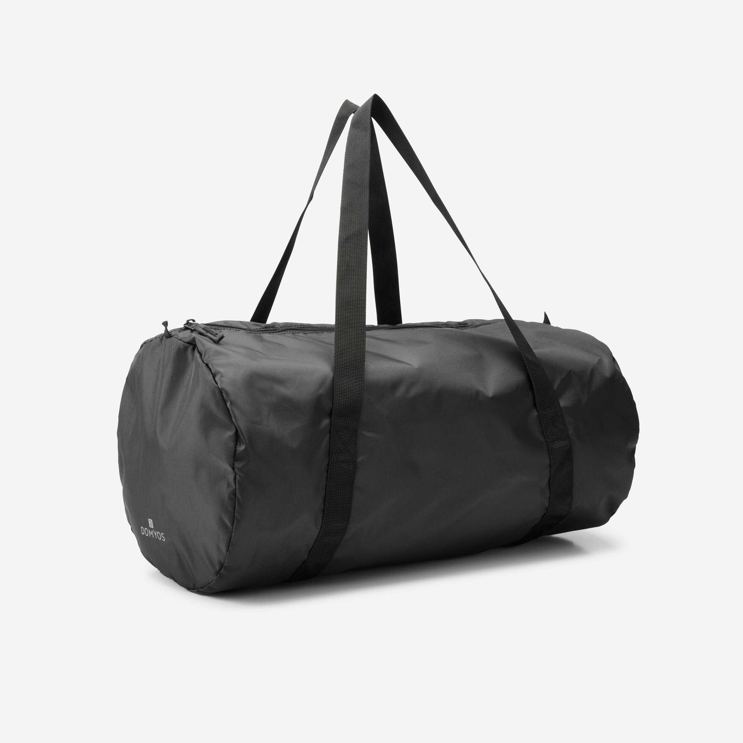 DECATHLON Bolsa deporte fitness plegable para ir al gym 30L negro