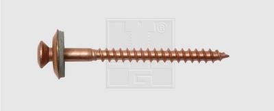 SWG 4009155711829 Holzschraube 4.5 mm 100 mm T-Profil Edelstahl A2 50 St.