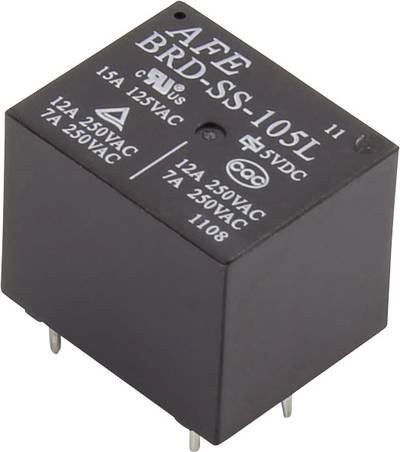 AFE BRD-SS-105L Printrelais 5 V/DC 15 A 1 Wechsler 1 St.