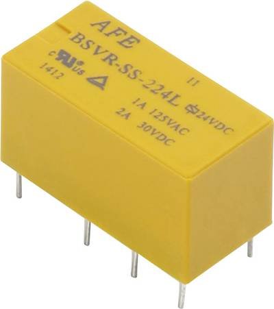 AFE BSVR-SS-212L Printrelais 12 V/DC 2 A 2 Wechsler 1 St.