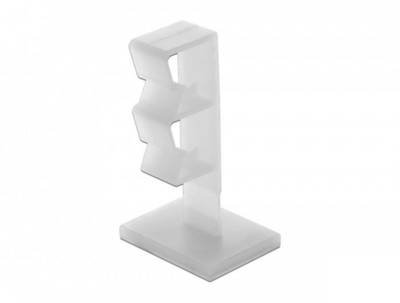 Delock Kabel-Halteclips Nylon Natur (L x B x H) 23.6 x 31.5 x 56 mm 10 St. 60177
