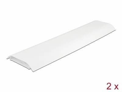 Delock Kabelkanal Weiß (B x H) 300 mm x 10 mm 2 St. 20886