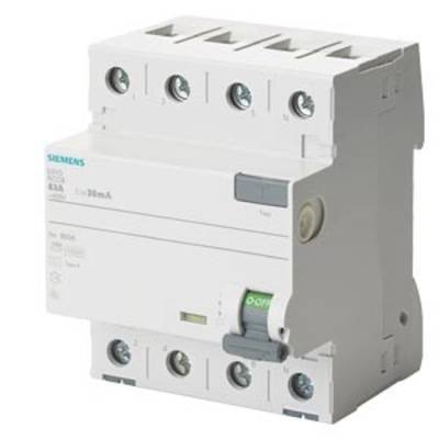 Siemens 5SV33423 5SV3342-3 FI-Schutzschalter F 25 A 0.03 A 400 V