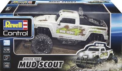 Revell Control 24643 New Mud Scout 1:10 RC Einsteiger Modellauto Elektro Monstertruck Heckantrieb (2WD)