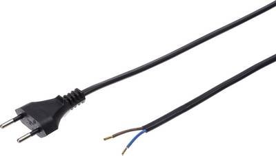 Max Hauri 114311 Strom Netzkabel Schwarz 2.00 m