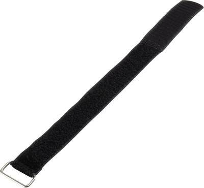 Basetech 98001c379 Klettband mit Gurt Haft- und Flauschteil (L x B) 600 mm x 30 mm Schwarz 1 St.