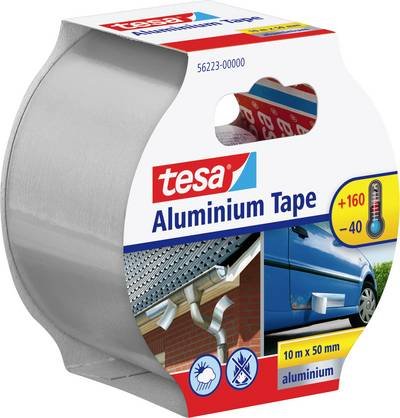 tesa 56223-00000-11 Aluminium-Klebeband Silber (L x B) 10 m x 50 mm 1 St.