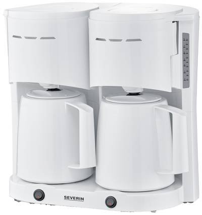 Severin KA 9314 Kaffeemaschine Weiß Fassungsvermögen Tassen=16 Isolierkanne