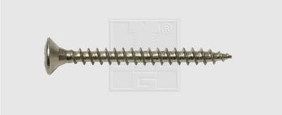 SWG 4009146368261 Holzschraube 4 mm 50 mm Kreuzschlitz Pozidriv Stahl vernickelt 200 St.