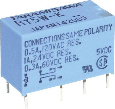 Takamisawa RY-24W-K Printrelais 24 V/DC 1 A 2 Wechsler 1 St.