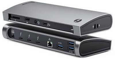Alogic TB4D3TB Thunderbolt™ 4 Dockingstation