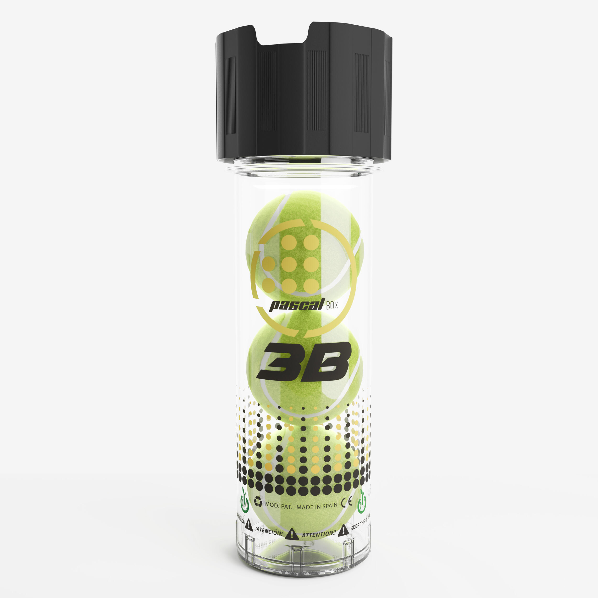 BULLPADEL Presurizador de pelotas de pádel - Bullpadel Pascal Box