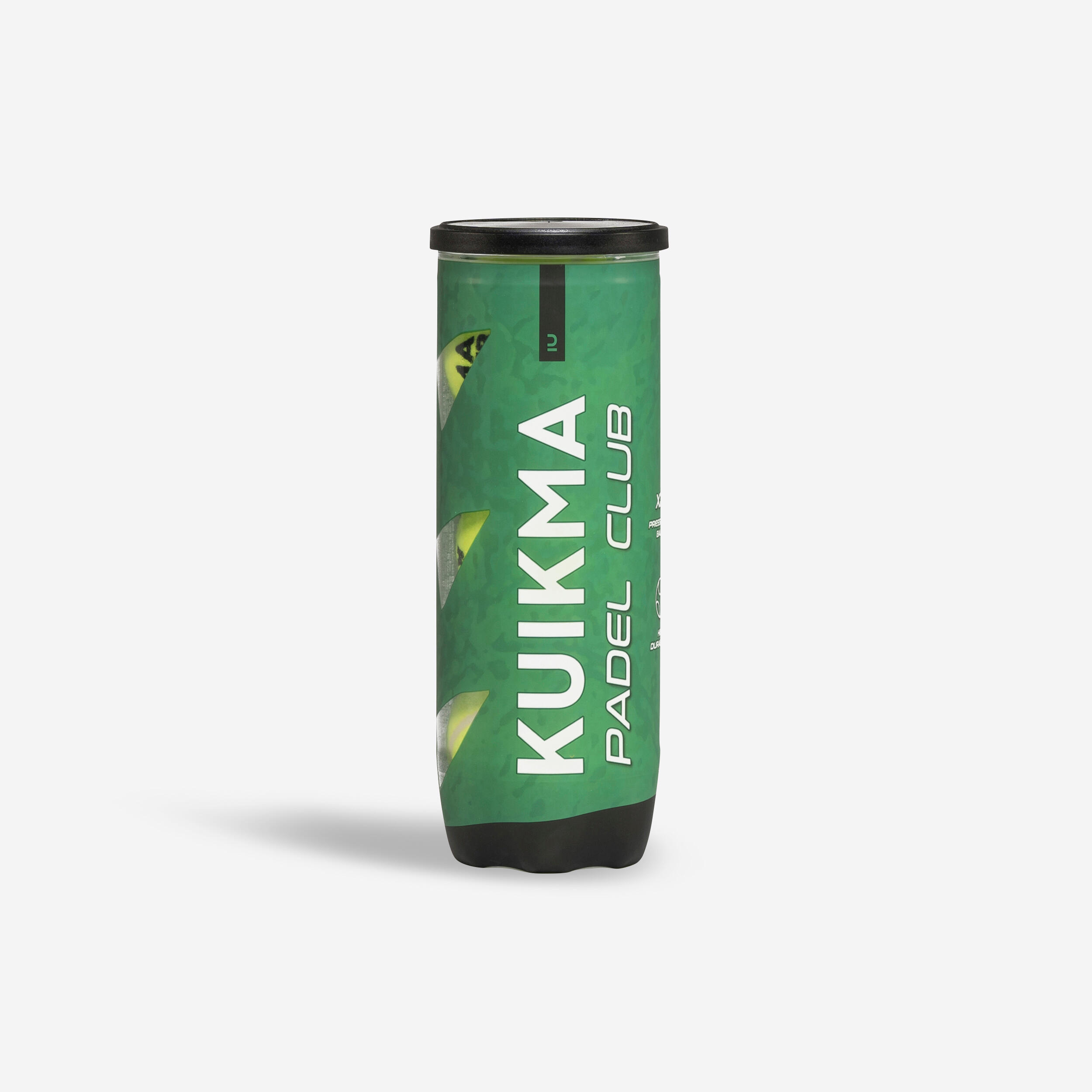 KUIKMA Tubo de 3 pelotas de pádel presurizadas - Kuikma PB Club