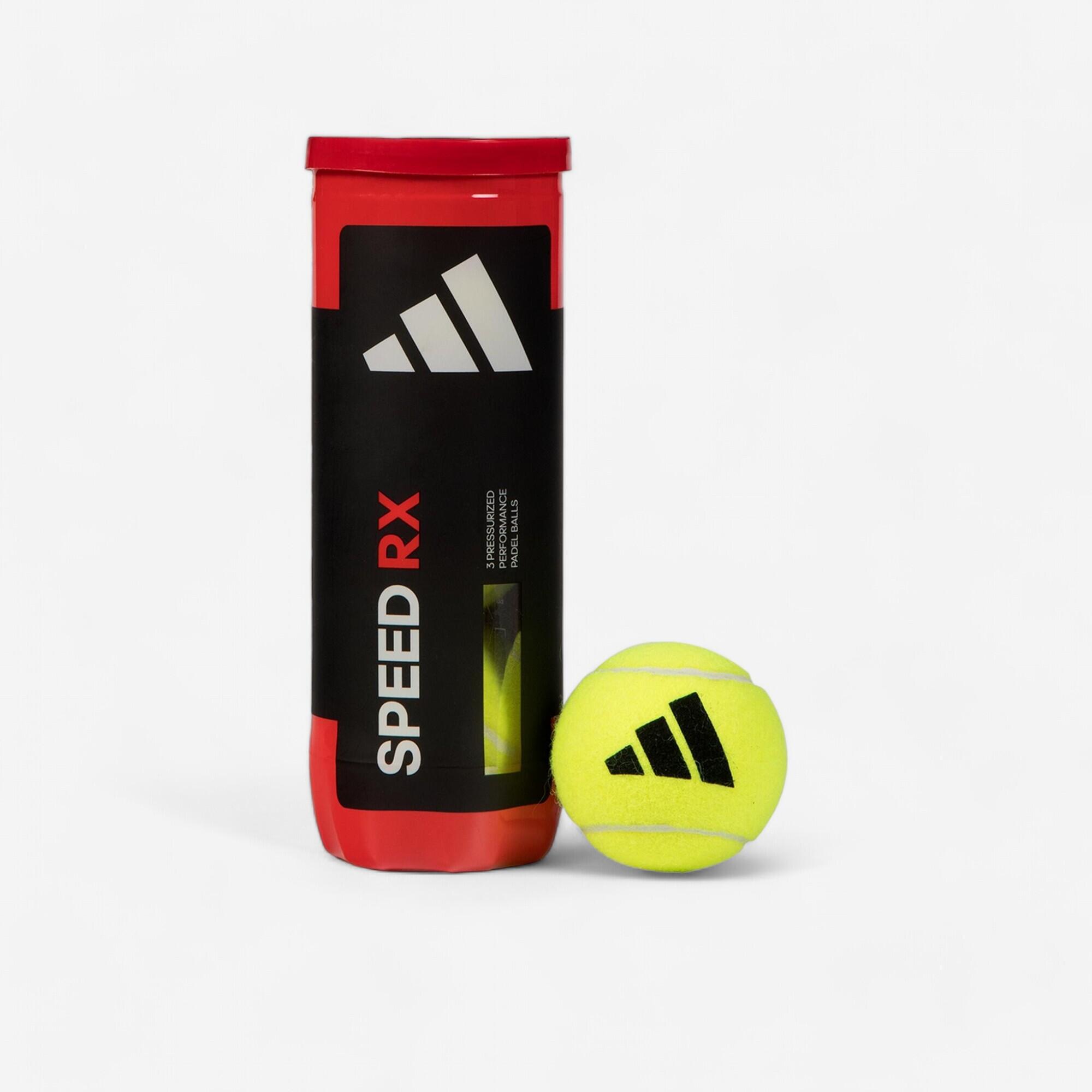 ADIDAS Tubo de 3 pelotas de pádel presurizadas Adidas Speed RX