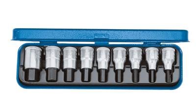 Gedore IN 19 PA Steckschlüssel-Bit-Einsatz-Set 1/2" (12.5 mm) 9teilig 6156410